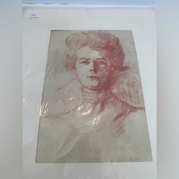 “Portrait of Jane Avril” Sealed Vintage Print by Henri de Toulouse-Lautrec - Picture 8 of 10